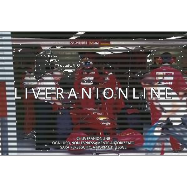 RETROSPETTIVA MICHAEL SCHUMACHER PILOTA F1 NELLA FOTO MICHAEL SCHUMACHER NELL\'ANNO 1998  AG ALDO LIVERANI SAS  