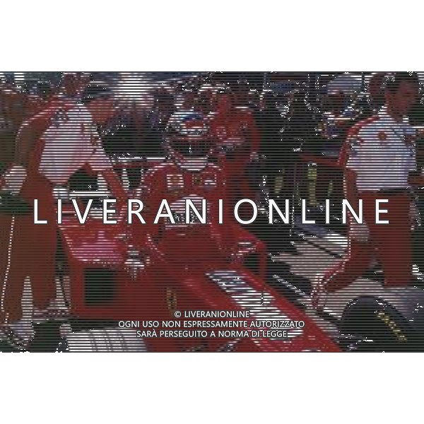 RETROSPETTIVA MICHAEL SCHUMACHER PILOTA F1 NELLA FOTO MICHAEL SCHUMACHER NELL\'ANNO 1998  AG ALDO LIVERANI SAS  