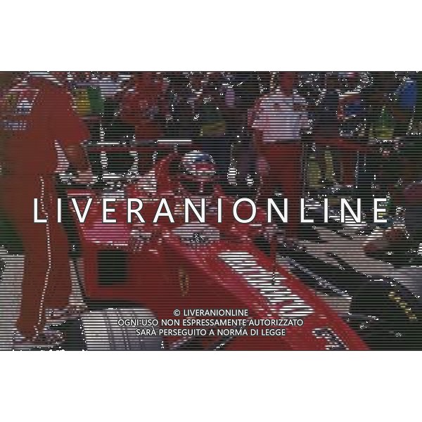 RETROSPETTIVA MICHAEL SCHUMACHER PILOTA F1 NELLA FOTO MICHAEL SCHUMACHER NELL\'ANNO 1998  AG ALDO LIVERANI SAS  