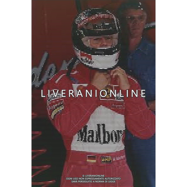 RETROSPETTIVA MICHAEL SCHUMACHER PILOTA F1 NELLA FOTO MICHAEL SCHUMACHER NELL\'ANNO 1998  AG ALDO LIVERANI SAS  
