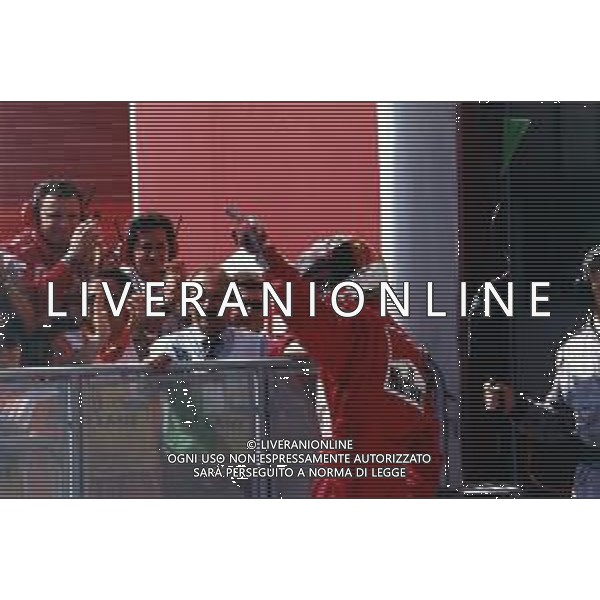 RETROSPETTIVA MICHAEL SCHUMACHER PILOTA F1 NELLA FOTO MICHAEL SCHUMACHER NELL\'ANNO 1999 AL GP DI IMOLA F1 AG ALDO LIVERANI SAS 