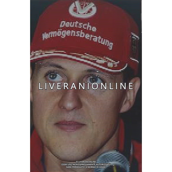 RETROSPETTIVA MICHAEL SCHUMACHER PILOTA F1 NELLA FOTO MICHAEL SCHUMACHER NELL\'ANNO 2001 AG ALDO LIVERANI SAS 