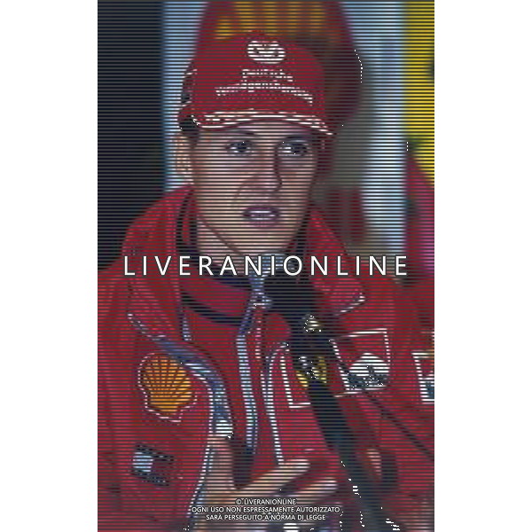 RETROSPETTIVA MICHAEL SCHUMACHER PILOTA F1 NELLA FOTO MICHAEL SCHUMACHER NELL\'ANNO 2001 AG ALDO LIVERANI SAS 