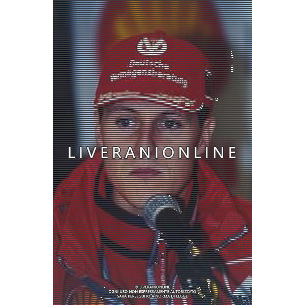 RETROSPETTIVA MICHAEL SCHUMACHER PILOTA F1 NELLA FOTO MICHAEL SCHUMACHER NELL\'ANNO 2001 AG ALDO LIVERANI SAS 