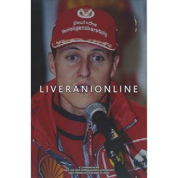 RETROSPETTIVA MICHAEL SCHUMACHER PILOTA F1 NELLA FOTO MICHAEL SCHUMACHER NELL\'ANNO 2001 AG ALDO LIVERANI SAS 
