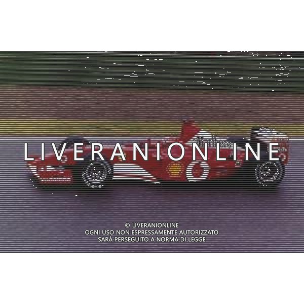 RETROSPETTIVA MICHAEL SCHUMACHER PILOTA F1 NELLA FOTO MICHAEL SCHUMACHER NELL\'ANNO 2002 AG ALDO LIVERANI SAS 