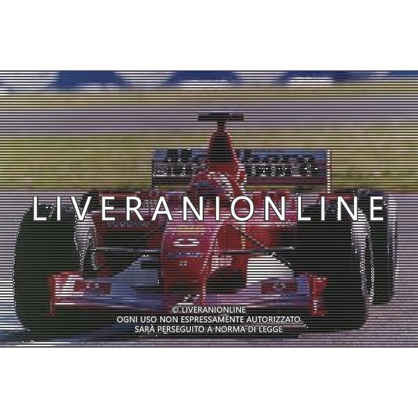 RETROSPETTIVA MICHAEL SCHUMACHER PILOTA F1 NELLA FOTO MICHAEL SCHUMACHER NELL\'ANNO 2002 AG ALDO LIVERANI SAS 