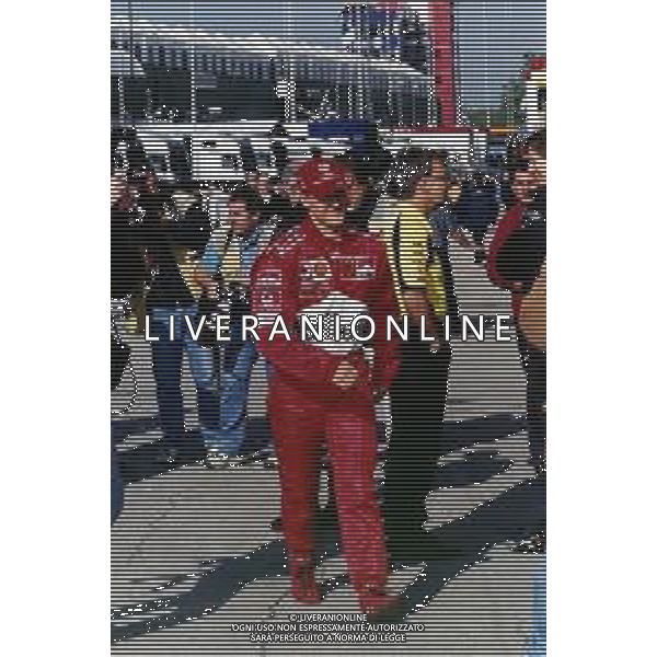 RETROSPETTIVA MICHAEL SCHUMACHER PILOTA F1 NELLA FOTO MICHAEL SCHUMACHER NELL\'ANNO 2002 AG ALDO LIVERANI SAS 