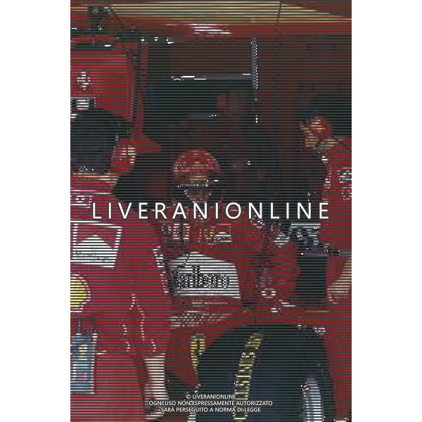 RETROSPETTIVA MICHAEL SCHUMACHER PILOTA F1 NELLA FOTO MICHAEL SCHUMACHER NELL\'ANNO 2002 AG ALDO LIVERANI SAS 