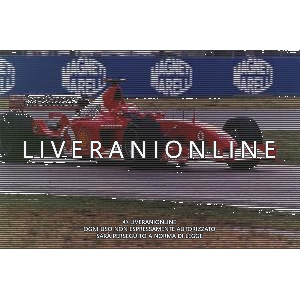 RETROSPETTIVA MICHAEL SCHUMACHER PILOTA F1 NELLA FOTO MICHAEL SCHUMACHER NELL\'ANNO 2002 AG ALDO LIVERANI SAS 