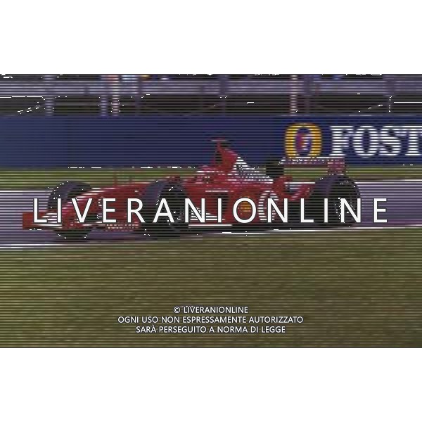RETROSPETTIVA MICHAEL SCHUMACHER PILOTA F1 NELLA FOTO MICHAEL SCHUMACHER NELL\'ANNO 2002 AG ALDO LIVERANI SAS 