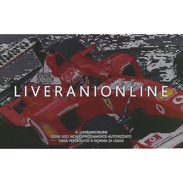 RETROSPETTIVA MICHAEL SCHUMACHER PILOTA F1 NELLA FOTO MICHAEL SCHUMACHER NELL\'ANNO 2002 AG ALDO LIVERANI SAS 