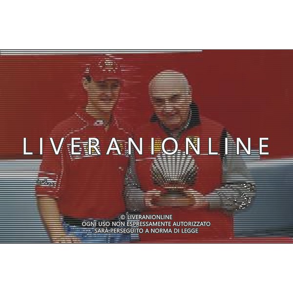 RETROSPETTIVA MICHAEL SCHUMACHER PILOTA F1 NELLA FOTO MICHAEL SCHUMACHER NELL\'ANNO 2002 AG ALDO LIVERANI SAS 