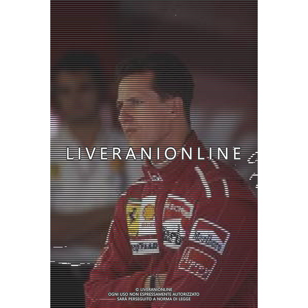 RETROSPETTIVA MICHAEL SCHUMACHER PILOTA F1 NELLA FOTO MICHAEL SCHUMACHER AL GP DI F1 MONZA NELL\'ANNO 1996 AG ALDO LIVERANI SAS