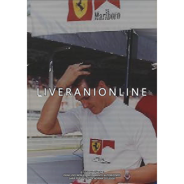 RETROSPETTIVA MICHAEL SCHUMACHER PILOTA F1 NELLA FOTO MICHAEL SCHUMACHER NELL\'ANNO 1997 AG ALDO LIVERANI SAS