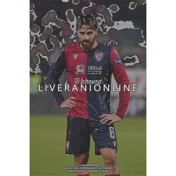 Campionato di Calcio Serie A 2019/2020 Cagliari, Italia 01/01/2020 Italian soccer Serie A season 2019/20 Nella foto: Luca Cigarini of Cagliari Calcio ©Luigi Canu - Alessio Marini / AGENZIA ALDO LIVERANI SAS