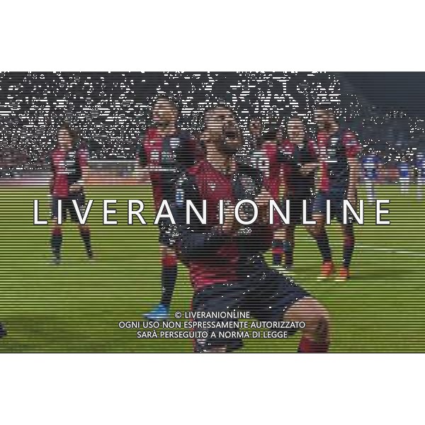 Campionato di Calcio Serie A 2019/2020 Cagliari, Italia 01/01/2020 Italian soccer Serie A season 2019/20 Nella foto: Luca Cigarini of Cagliari Calcio ©Luigi Canu - Alessio Marini / AGENZIA ALDO LIVERANI SAS