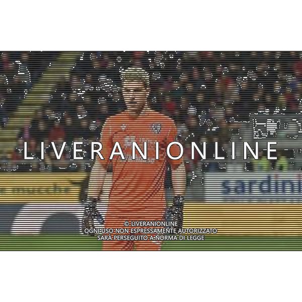 Campionato di Calcio Serie A 2019/2020 Cagliari, Italia 01/01/2020 Italian soccer Serie A season 2019/20 Nella foto: Alessio Cragno of Cagliari Calcio ©Luigi Canu - Alessio Marini / AGENZIA ALDO LIVERANI SAS
