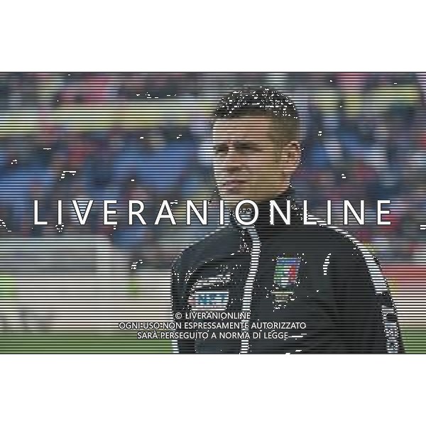 Campionato di Calcio Serie A 2019/2020 Cagliari, Italia 01/01/2020 Italian soccer Serie A season 2019/20 Nella foto: Antonio Giua Arbitro ©Luigi Canu - Alessio Marini / AGENZIA ALDO LIVERANI SAS