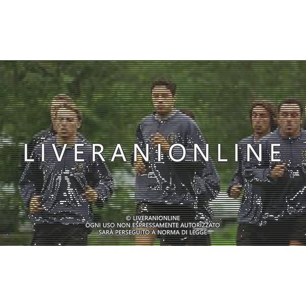 1999 RITIRO ESTIVO PRE CAMPIONATO FC INTER NI VAL D\'AOSTA NELLA FOTO ALLENAMENTO INTER AG ALDO LIVERANI SAS