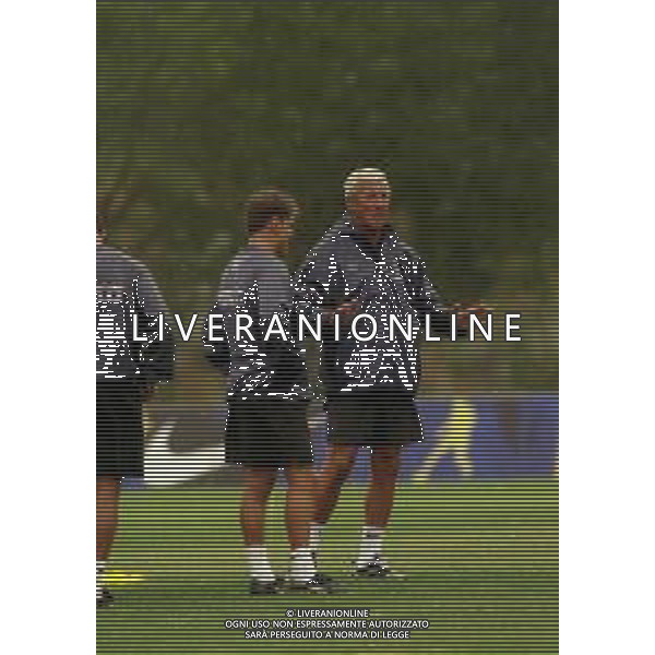 1999 RITIRO ESTIVO PRE CAMPIONATO FC INTER NI VAL D\'AOSTA NELLA FOTO MARCELLO LIPPI ALLENATORE INTER CALCIO  AG ALDO LIVERANI SAS