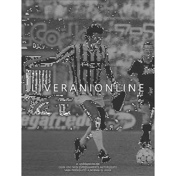 RETROSPETTIVA MANZO ANDREA CALCIATORE NELLA FOTO MANZO ANDREA CON LA MAGLIA DELL\'UDINESE CALCIO AG ALDO LIVERANI SAS
