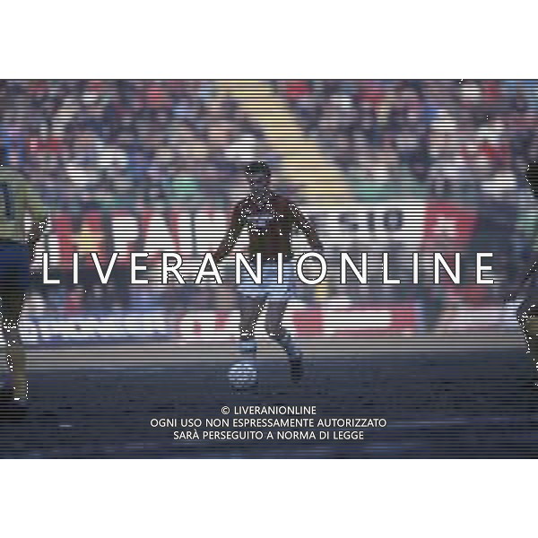 RETROSPETTIVA MANZO ANDREA CALCIATORE NELLA FOTO MANZO ANDREA CON LA MAGLIA DEL MILAN CALCIO AG ALDO LIVERANI SAS