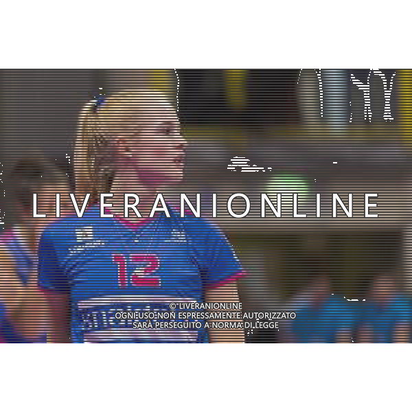 Campionato di Volley Serie A1 Femminile 2019/2020 Italy, Italia 01/01/2020 Italian Volleyball Serie A1 Women season 2019/20 Nella foto: Hanna Orthmann (Saugella Monza) ©Elisa Calabrese - Alessio Marini / AGENZIA ALDO LIVERANI SAS