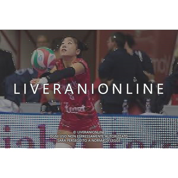 Campionato di Volley Serie A1 Femminile 2019/2020 Italy, Italia 01/01/2020 Italian Volleyball Serie A1 Women season 2019/20 Nella foto: Simin Wang (UYBA Unet E-Work Busto Arsizio) ©Elisa Calabrese - Alessio Marini / AGENZIA ALDO LIVERANI SAS