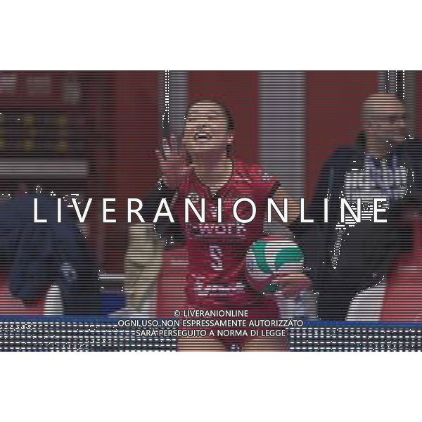 Campionato di Volley Serie A1 Femminile 2019/2020 Italy, Italia 01/01/2020 Italian Volleyball Serie A1 Women season 2019/20 Nella foto: Simin Wang (UYBA Unet E-Work Busto Arsizio) ©Elisa Calabrese - Alessio Marini / AGENZIA ALDO LIVERANI SAS