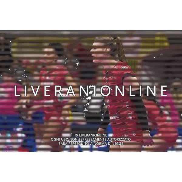 Campionato di Volley Serie A1 Femminile 2019/2020 Italy, Italia 01/01/2020 Italian Volleyball Serie A1 Women season 2019/20 Nella foto: Britt Herbots (UYBA Unet E-Work Busto Arsizio) ©Elisa Calabrese - Alessio Marini / AGENZIA ALDO LIVERANI SAS
