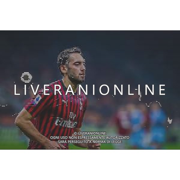 Hakan Calhanoglu of AC Milan during italian soccer Serie A season 2019/20 of AC Milan - Photo credit Fabrizio Carabelli /LMEDIA ©Fabrizio Carabelli - Alessio Marini / AGENZIA ALDO LIVERANI SAS