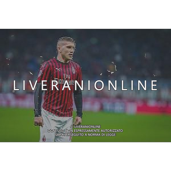 Ante Rebic of AC Milan during italian soccer Serie A season 2019/20 of AC Milan - Photo credit Fabrizio Carabelli /LMEDIA ©Fabrizio Carabelli - Alessio Marini / AGENZIA ALDO LIVERANI SAS