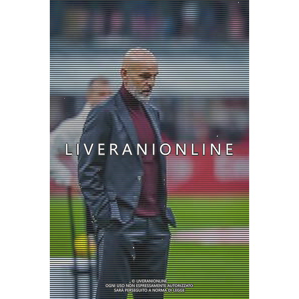 Head Coach of AC Milan Stefano Pioli during italian soccer Serie A season 2019/20 of AC Milan - Photo credit Fabrizio Carabelli /LMEDIA ©Fabrizio Carabelli - Alessio Marini / AGENZIA ALDO LIVERANI SAS