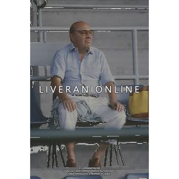 RETROSPETTIVA PAOLO MANTOVANI PRESIDENTE DELLA SAMPDORIA CALCIO NELLA FOTO PAOLO MANTOVANI PRESIDENTE DELLA SAMPDORIA CALCIO AG ALDO LIVERANI SAS