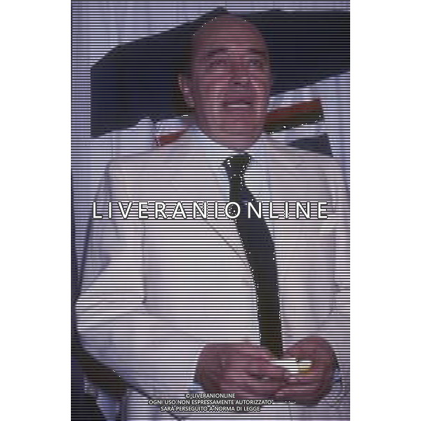 RETROSPETTIVA PAOLO MANTOVANI PRESIDENTE DELLA SAMPDORIA CALCIO NELLA FOTO PAOLO MANTOVANI PRESIDENTE DELLA SAMPDORIA CALCIO AG ALDO LIVERANI SAS