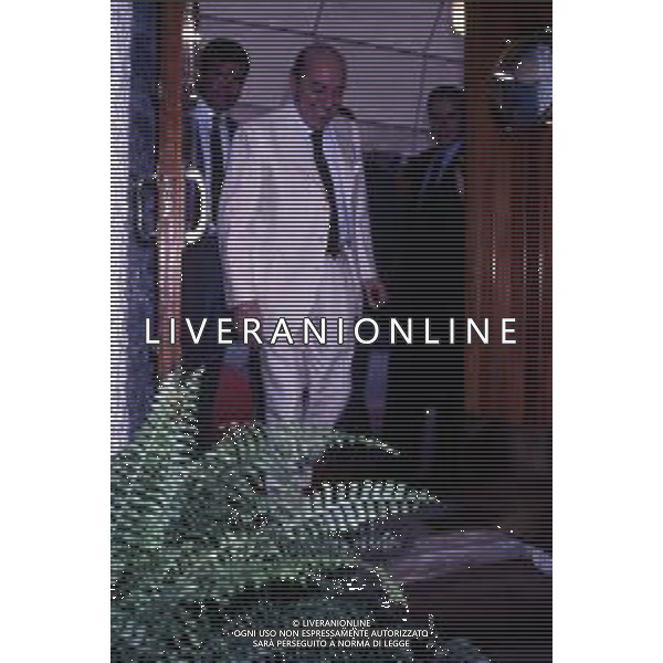 RETROSPETTIVA PAOLO MANTOVANI PRESIDENTE DELLA SAMPDORIA CALCIO NELLA FOTO PAOLO MANTOVANI PRESIDENTE DELLA SAMPDORIA CALCIO AG ALDO LIVERANI SAS