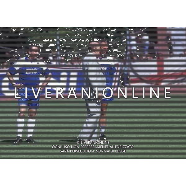 RETROSPETTIVA PAOLO MANTOVANI PRESIDENTE DELLA SAMPDORIA CALCIO NELLA FOTO PAOLO MANTOVANI PRESIDENTE DELLA SAMPDORIA CALCIO CON SVEN GORAN ERIKSSON AG ALDO LIVERANI SAS