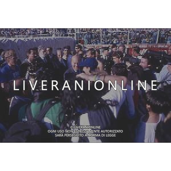 RETROSPETTIVA PAOLO MANTOVANI PRESIDENTE DELLA SAMPDORIA CALCIO NELLA FOTO PAOLO MANTOVANI PRESIDENTE DELLA SAMPDORIA CALCIO AG ALDO LIVERANI SAS