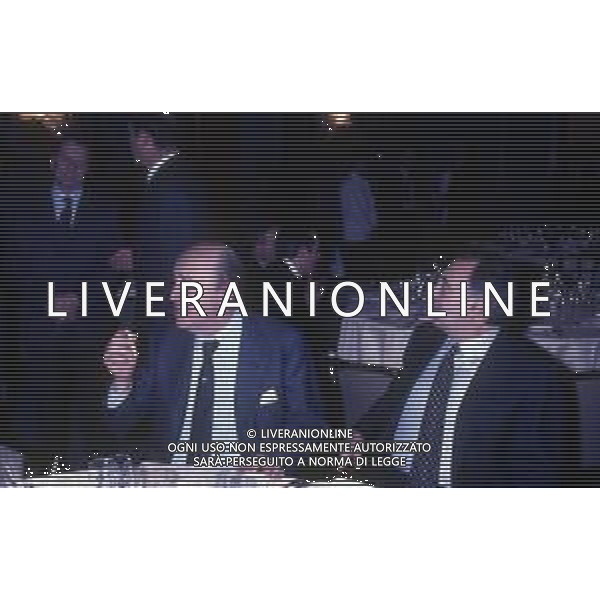 RETROSPETTIVA PAOLO MANTOVANI PRESIDENTE DELLA SAMPDORIA CALCIO NELLA FOTO PAOLO MANTOVANI PRESIDENTE DELLA SAMPDORIA CALCIO CON CORRADO FERLAINO PRESIDENTE NAPOLI CALCIO AG ALDO LIVERANI SAS