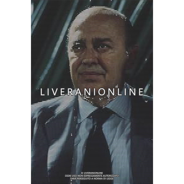 RETROSPETTIVA PAOLO MANTOVANI PRESIDENTE DELLA SAMPDORIA CALCIO NELLA FOTO PAOLO MANTOVANI PRESIDENTE DELLA SAMPDORIA CALCIO AG ALDO LIVERANI SAS