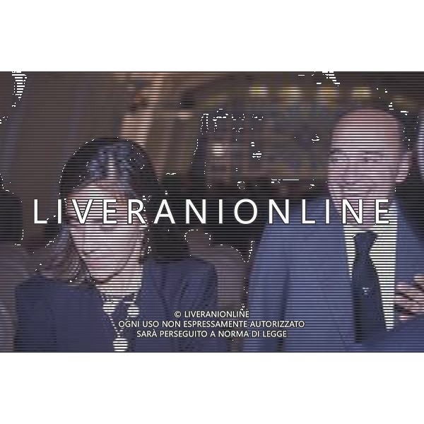 RETROSPETTIVA PAOLO MANTOVANI PRESIDENTE DELLA SAMPDORIA CALCIO NELLA FOTO PAOLO MANTOVANI PRESIDENTE DELLA SAMPDORIA CALCIO CON LA FIGLIA FRANCESCA AG ALDO LIVERANI SAS