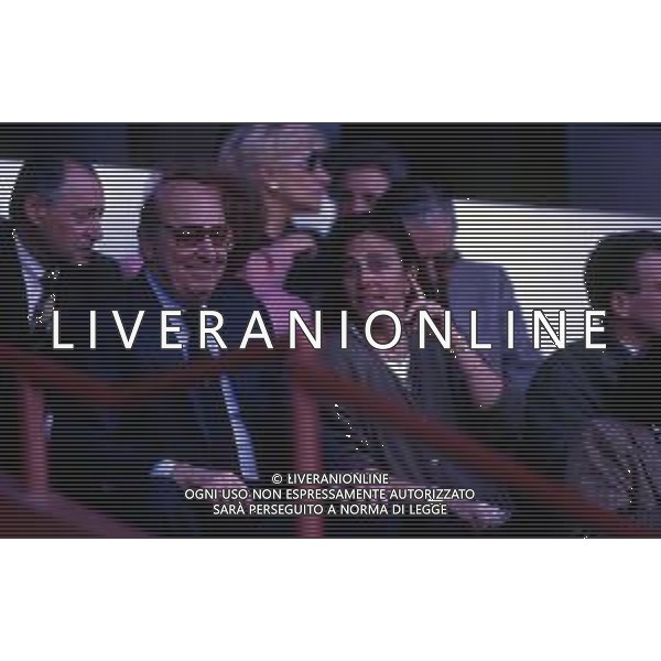 RETROSPETTIVA PAOLO MANTOVANI PRESIDENTE DELLA SAMPDORIA CALCIO NELLA FOTO PAOLO MANTOVANI PRESIDENTE DELLA SAMPDORIA CALCIO CON LA FIGLIA FRANCESCA AG ALDO LIVERANI SAS