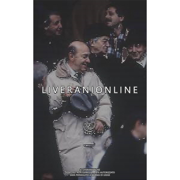 RETROSPETTIVA PAOLO MANTOVANI PRESIDENTE DELLA SAMPDORIA CALCIO NELLA FOTO PAOLO MANTOVANI PRESIDENTE DELLA SAMPDORIA CALCIO AG ALDO LIVERANI SAS