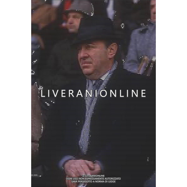 RETROSPETTIVA PAOLO MANTOVANI PRESIDENTE DELLA SAMPDORIA CALCIO NELLA FOTO PAOLO MANTOVANI PRESIDENTE DELLA SAMPDORIA CALCIO AG ALDO LIVERANI SAS