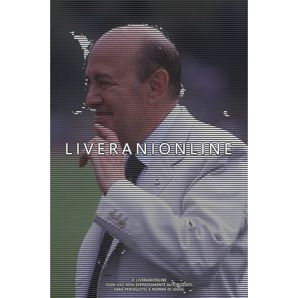 RETROSPETTIVA PAOLO MANTOVANI PRESIDENTE DELLA SAMPDORIA CALCIO NELLA FOTO PAOLO MANTOVANI PRESIDENTE DELLA SAMPDORIA CALCIO AG ALDO LIVERANI SAS