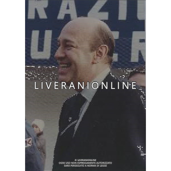RETROSPETTIVA PAOLO MANTOVANI PRESIDENTE DELLA SAMPDORIA CALCIO NELLA FOTO PAOLO MANTOVANI PRESIDENTE DELLA SAMPDORIA CALCIO AG ALDO LIVERANI SAS