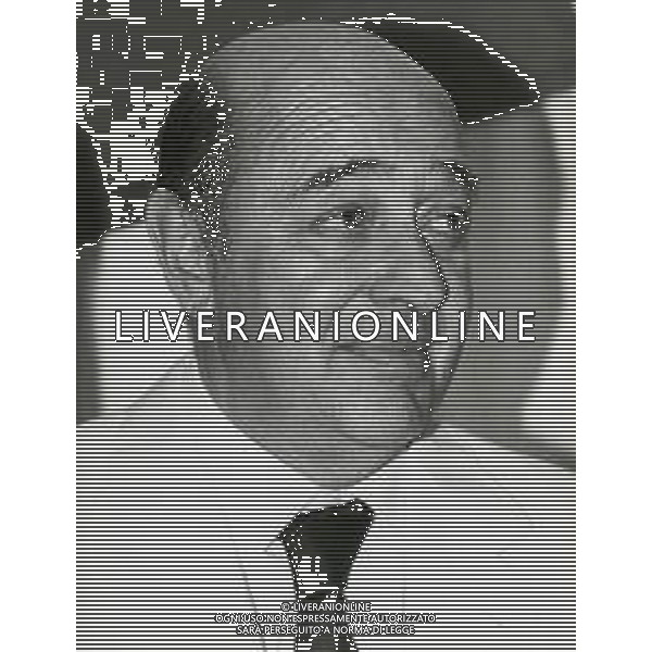 RETROSPETTIVA PAOLO MANTOVANI PRESIDENTE DELLA SAMPDORIA CALCIO NELLA FOTO PAOLO MANTOVANI PRESIDENTE DELLA SAMPDORIA CALCIO AG ALDO LIVERANI SAS