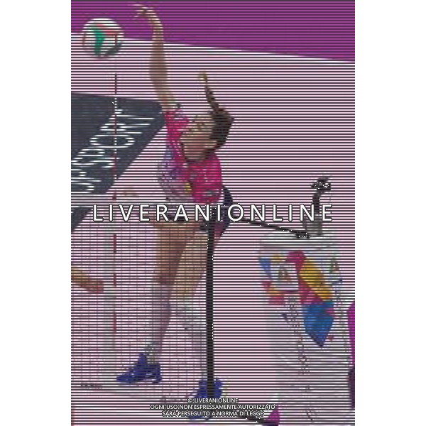 Campionato di Volley Serie A1 Femminile 2019/2020 Italy, Italia 01/01/2020 Italian Volleyball Serie A1 Women season 2019/20 Nella foto: Megan Courtney (Igor Gorgonzola Novara) ©Elisa Calabrese - Alessio Marini / AGENZIA ALDO LIVERANI SAS