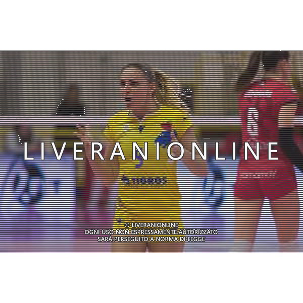 Campionato di Volley Serie A1 Femminile 2019/2020 Italy, Italia 01/01/2020 Italian Volleyball Serie A1 Women season 2019/20 Nella foto: Giulia Leonardi (UYBA Unet E-Work Busto Arsizio) ©Elisa Calabrese - Alessio Marini / AGENZIA ALDO LIVERANI SAS